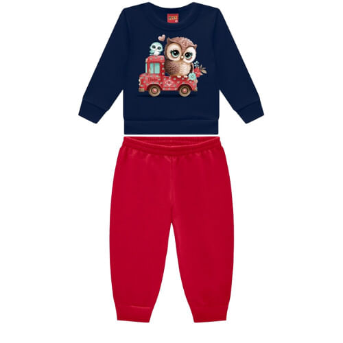 CONJUNTO INFANTIL -  FEMININO - TAMANHO 1 #1000740 - KYLY