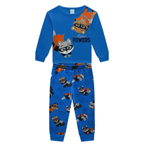 PIJAMA - MASCULINO -  INFANTIL - TAMANHO 4 AO 12 # 1000881 KYLY