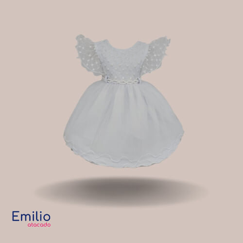 VESTIDO DE FESTA - INFANTIL - TAMANHO P AO G # 2601 - MENINA BONITA