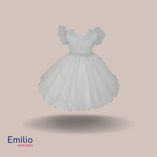 VESTIDO DE FESTA - INFANTIL - TAMANHO 1 AO 3 # 3362 - NELU
