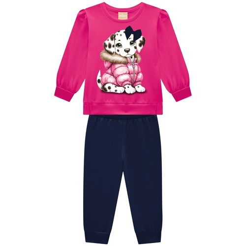 CONJUNTO - FEMININO - INFANTIL - TAMANHO 4 AO 8 # 1000761 - KYLY
