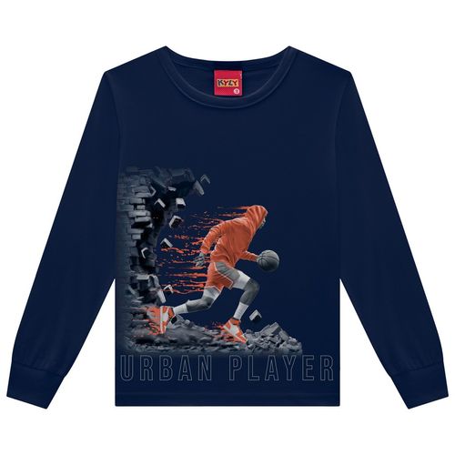 CAMISETA - MASCULINA - JUVENIL - TAMANHO 10 AO 16 # 1000835 - KYLY