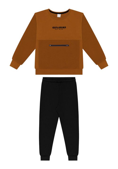 CONJUNTO INFANTIL - TAMANHO 4 AO 10 #65249 -  LUNENDER ALAKAZOO