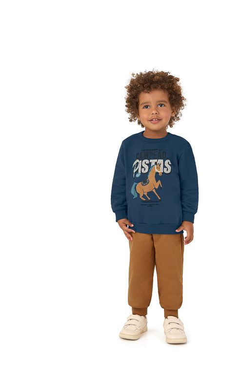 CONJUNTO - INFANTIL -  MASCULINO - TAMANHO 4 AO 8 # 1000126243 - MALWE