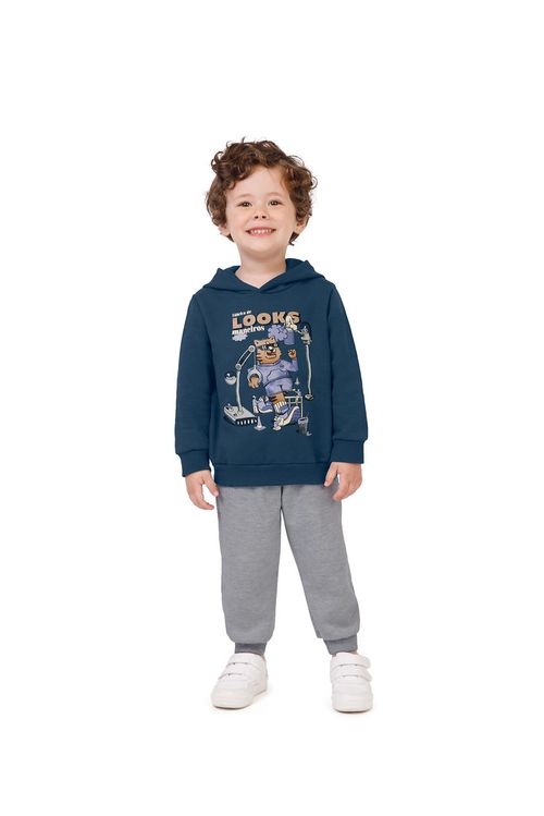 CONJUNTO - INFANTIL -  MASCULINO - TAMANHO 4 AO 8 # 1000126249 - MALWE