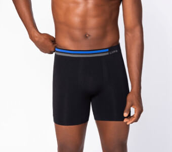 CUECA BOXER MICROFIBRA ALONGADA  - TAMANHO P AO GG # 00442-003 - LUPO