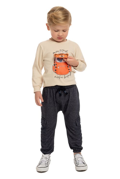 CAMISETA INFANTIL 1 AO 3  # 7073 - BY GUS