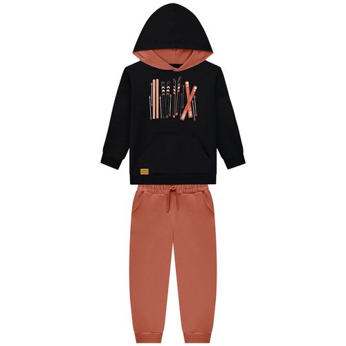 CONJUNTO - MASCULINO - INFANTIL - TAMANHO 4 AO 8 # 2000830 - MILON