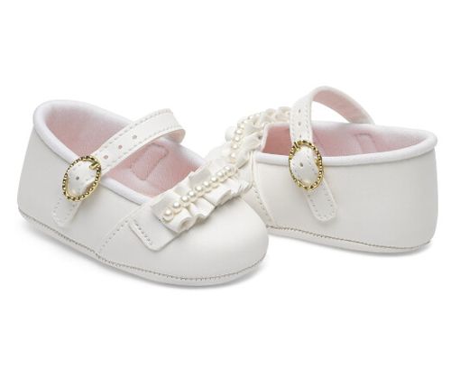 SAPATILHA BATIZADO - FASE 1 - TAMANHO 1 AO 4 # 0110330C - PIMPOLHO