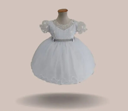 VESTIDO DE FESTA - INFANTIL - TAMANHO P AO G # 2602 - MENINA BONITA