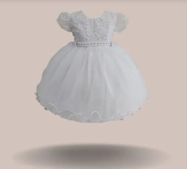 VESTIDO DE FESTA - INFANTIL - TAMANHO 1 AO 3 # 2618 - MENINA BONITA