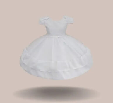 VESTIDO DE FESTA - TAMANHO 1 AO 3 # 6844 - RAFA GIRLS