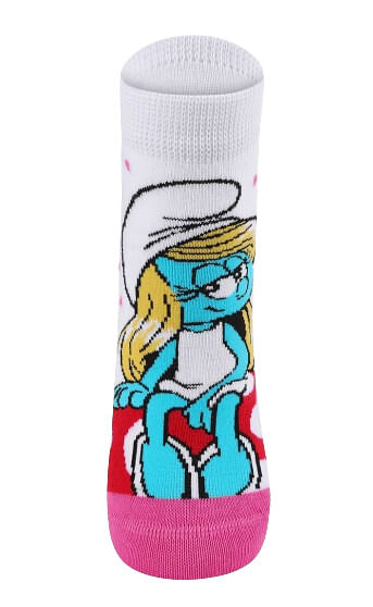 MEIA SMURFS - TAMANHO 24 AO 35 # 14050-001  - LUPO