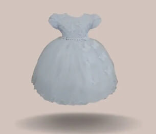 VESTIDO DE FESTA  - TAMANHO 1 AO 3 #2503 - MENINA BONITA