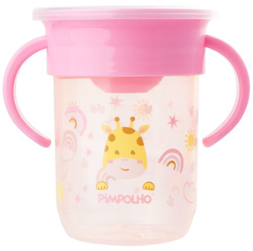 COPO DE TREINAMENTO 360º - GIRAFA -  240ML # 0301039 - PIMPOLHO