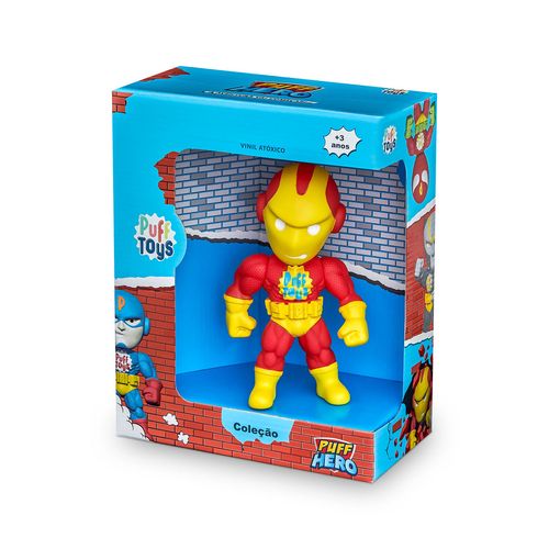COLEÇÃO PUFF HERO- STEEL MAN # 024 - PUFF TOYS