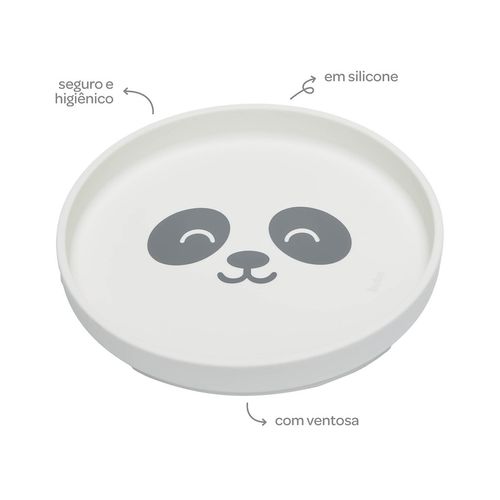 PRATINHO EM SILICONE COM VENTOSA # 19681 - BUBA
