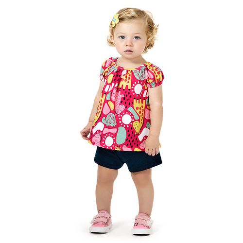CONJUNTO FEMININO INFANTIL - TAMANHO 1 # 1000995 - KYLY