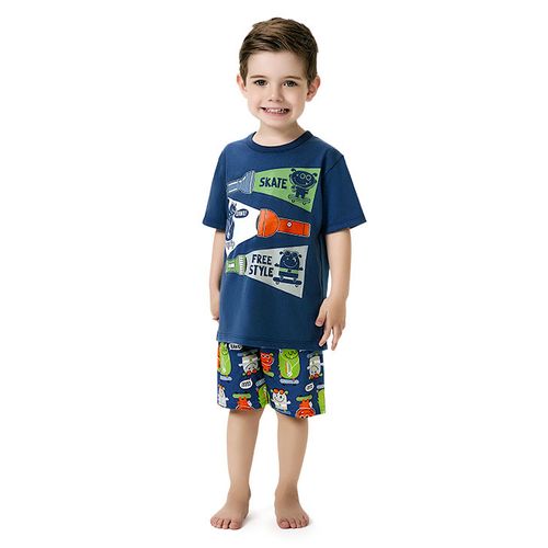 PIJAMA MASCULINO INFANTIL - TAMANHO 4 AO 8 #1001155 - KYLY
