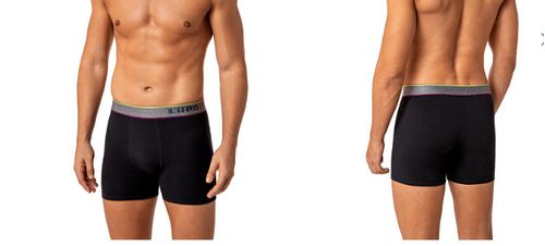CUECA BOXER - TAMANHO P AO GG # 00784-061 - LUPO