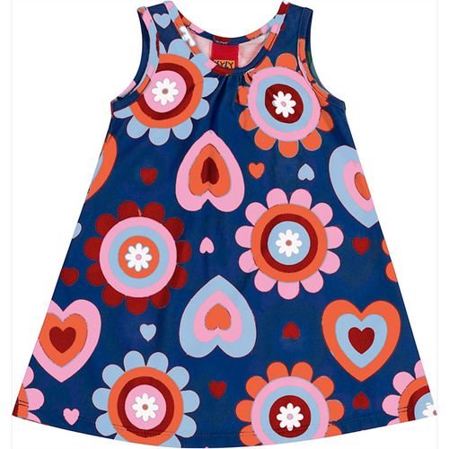 VESTIDO -  INFANTIL - TAMANHO 4 AO 8 # 1000974 - KYLY