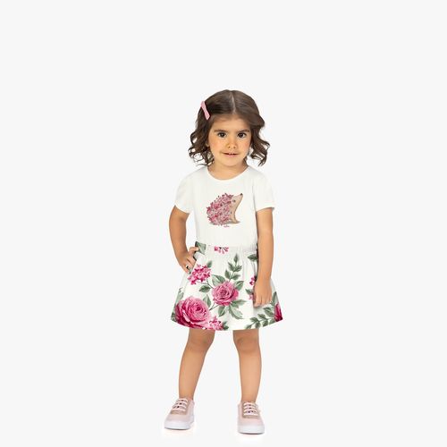 CONJUNTO - FEMININO -  INFANTIL - TAMANHO 4 AO 8 # 2001022 - MILON
