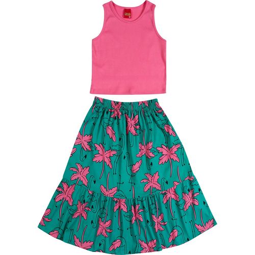 CONJUNTO FEMININO INFANTIL - TAMANHO 4 AO 8 #1001046 - KYLY