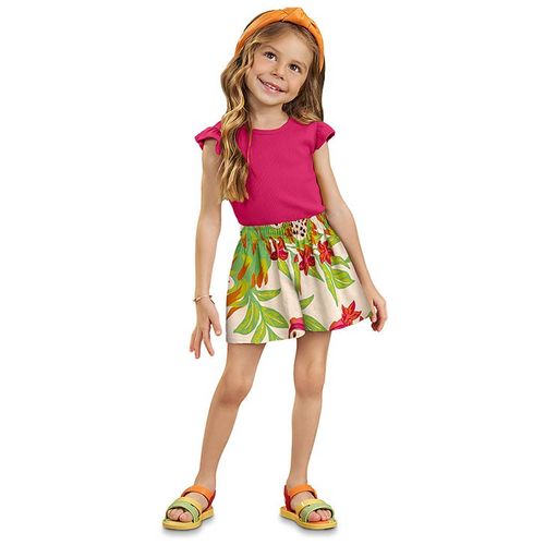 CONJUNTO - FEMININO - INFANTIL - TAMANHO 4 ao 8 # 6000271 - NANAI