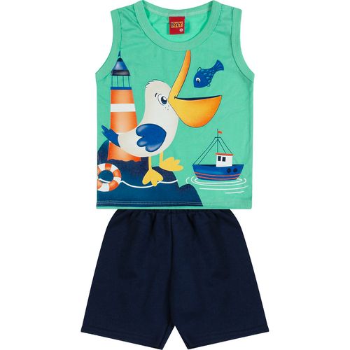 CONJUNTO MASCULINO INFANTIL - TAMANHO P AO G #1001056 - KYLY