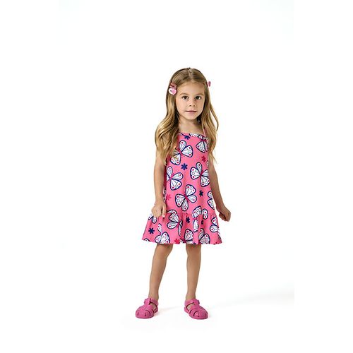 VESTIDO FEMININO INFANTIL - TAMANHO 4 AO 8 #1001460 - KYLY