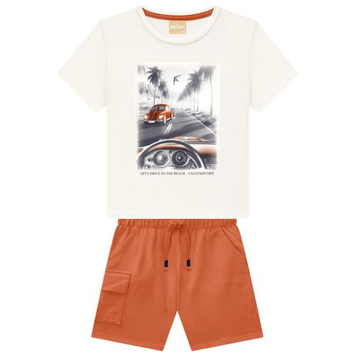 CONJUNTO MASCULINO INFANTIL - TAMANHO 1 #2001089 - MILON