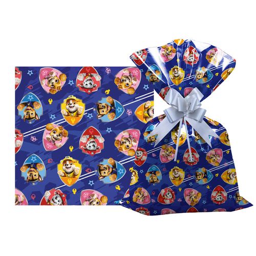 SAQUINHO PARA PRESENTE - 35X53 - PATRULHA CANINA - 50 UNIDADES # 1221-303 - GALA PAIS&FILHOS
