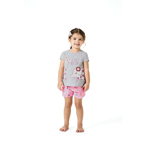 PIJAMA FEMININO INFANTIL - TAMANHO 10 AO 12 # 1001141 - KYLY