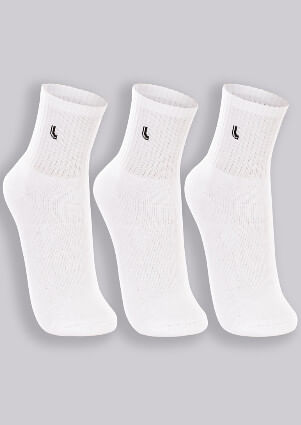 KIT MEIA SPORT  - 3 PARES  - TAMANHO 37 A 44 #  03148-089 - LUPO