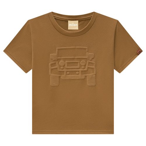 CAMISETA MASCULINA INFANTIL - TAMANHO 4 AO 8 # 2001062 - MILON
