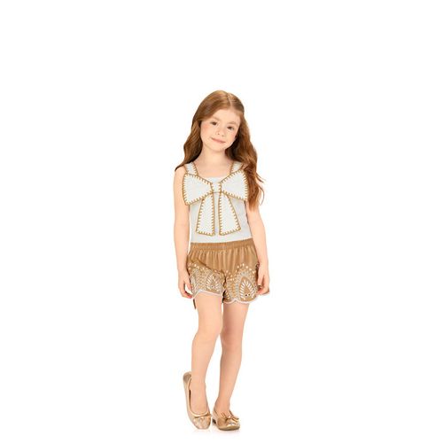 CONJUNTO INFANTIL - FEMININO - TAMANHO 4 AO 8 # 2001052 - MILON