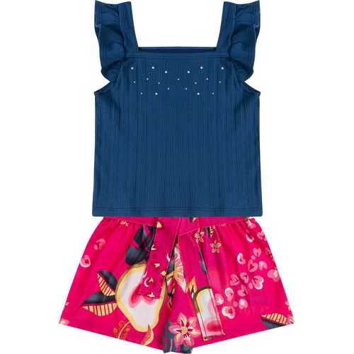 CONJUNTO INFANTIL FEMININO - TAMANHO 4 AO 8 # 1001042 - KYLY