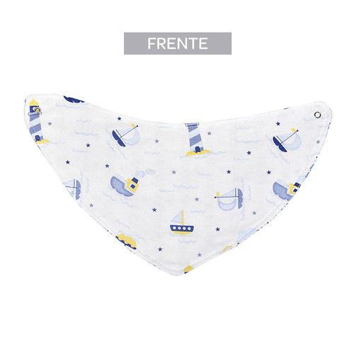 BABADOR BANDANA FLANELADO - CIA DO NENÉM # 53---70 - MINASREY