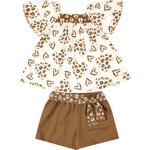 CONJUNTO FEMININO INFANTIL - TAMANHO 4 AO 8 # 1001017 - KYLY