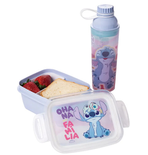 KIT GARRAFA + MARMITA - STITCH # 15633 - PLASUTIL