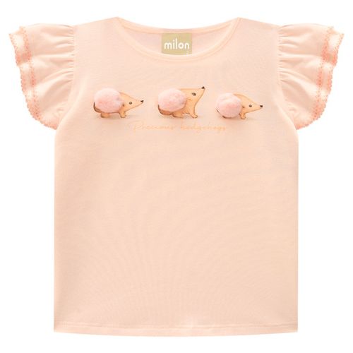 BLUSA FEMININA INFANTIL - TAMANHO 4 AO 8 #2000996 - MILON