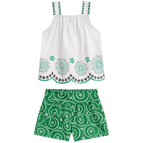 CONJUNTO - FEMININO - INFANTIL - TAMANHO  4 AO 8  # 6000275 - NANAI