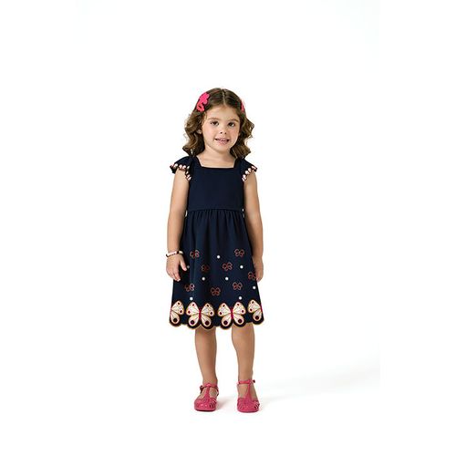 VESTIDO FEMININO INFANTIL - TAMANHO 4 AO 8 # 1000980 - KYLY