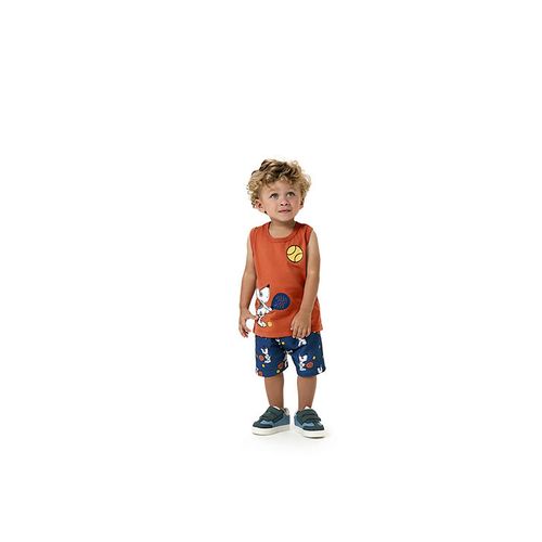 CONJUNTO MASCULINO INFANTIL - TAMANHO  P AO G #1001067 - KYLY