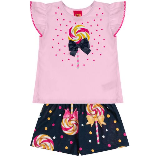 CONJUNTO FEMININO INFANTIL - TAMANHO 4 AO 8 #1001016 - KYLY