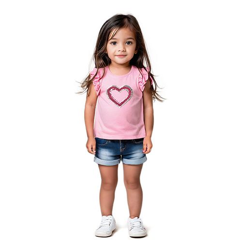 BLUSA - FEMIININA - INFANTIL - TAMANHO 2 AO 3 # 1000998 - KYLY