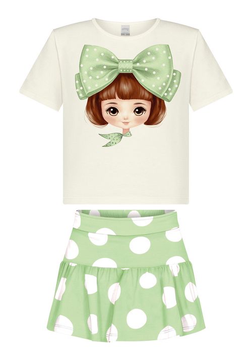 CONJUNTO INFANTIL - TAMANHO 4 AO 10 #19523 - LUNENDER ALAKAZOO