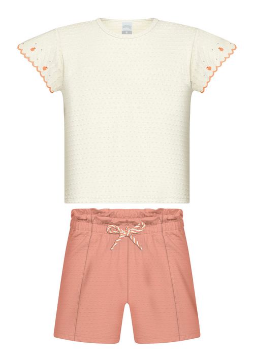 CONJUNTO MALHA - INFANTIL - TAMANHO 4 AO 10 # A0080 - LUNENDER ALAKAZOO
