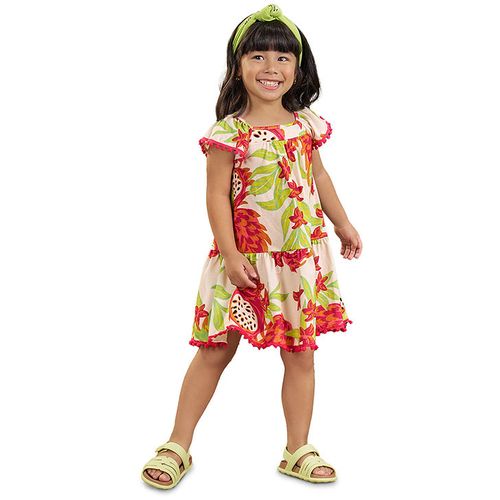 VESTIDO FEMININO INFANTIL- TAMANHO 4 AO 8 #6000257 - NANAI