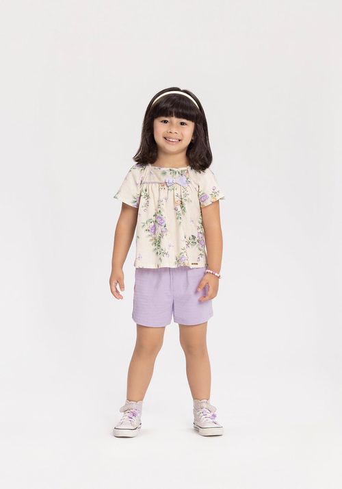 CONJUNTO INFANTIL - TAMANHO 4 AO 10 # A0163 - LUNENDER ALAKAZOO